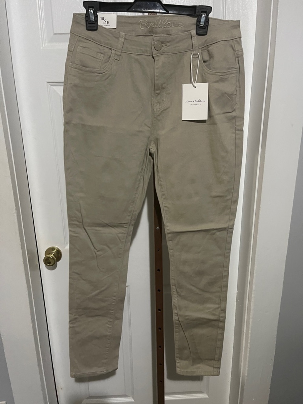 Brighton & Hove Slim Ankle Pants - Taupe
